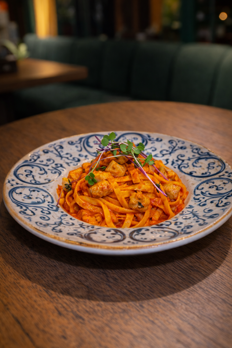 Reducere de 20% luni intre orele 15:00 - 20:00 la paste si risotto pentru comenzile online.